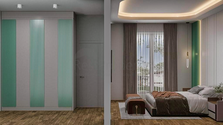 Villa mit 5+1 Grundrissen in der Region Doshemealty - Antalya