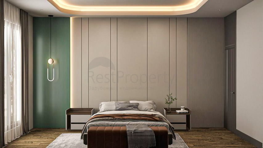 Villa mit 5+1 Grundrissen in der Region Doshemealty - Antalya