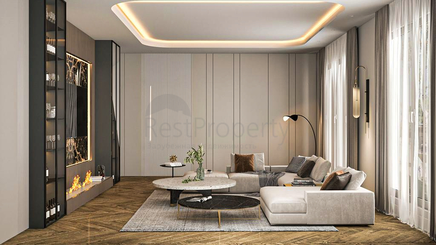 Villa mit 5+1 Grundrissen in der Region Doshemealty - Antalya