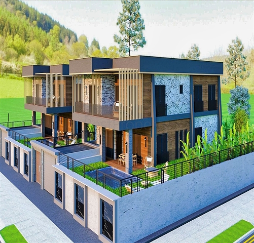 Villa mit 5+1 Grundrissen in der Region Doshemealty - Antalya