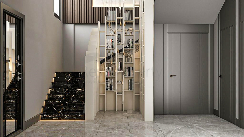 Villa mit 5+1 Grundrissen in der Region Doshemealty - Antalya