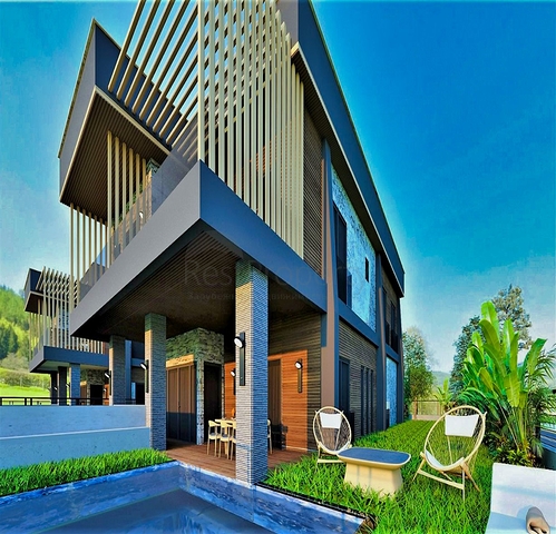 Villa mit 5+1 Grundrissen in der Region Doshemealty - Antalya