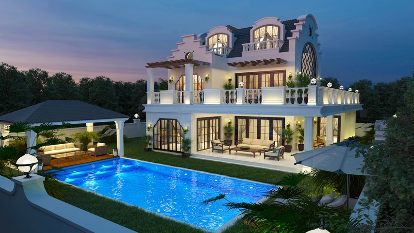 4+1-Villa in Fethiye - Antalya