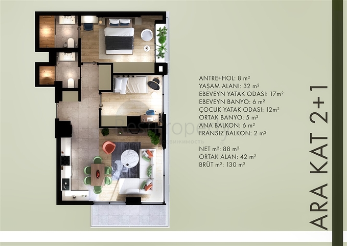 Investitionsprojekt in Altyntaş - Antalya
