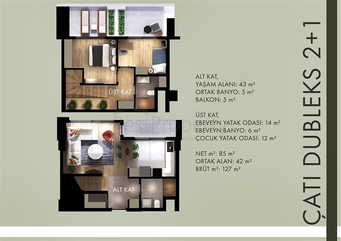 Investitionsprojekt in Altyntaş - Antalya