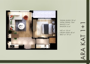 Investitionsprojekt in Altyntaş - Antalya