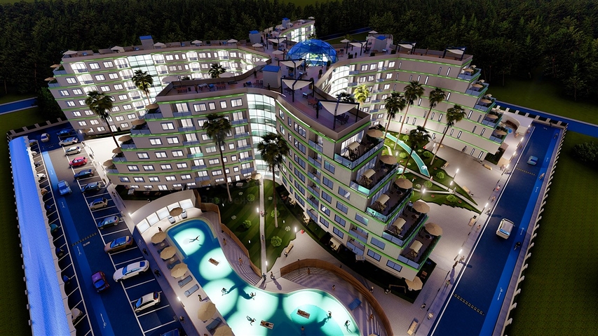 Investitionsprojekt im Wohnbezirk Zeitinlik - Antalya 