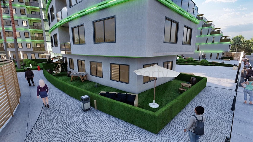 Investitionsprojekt im Wohnbezirk Zeitinlik - Antalya 