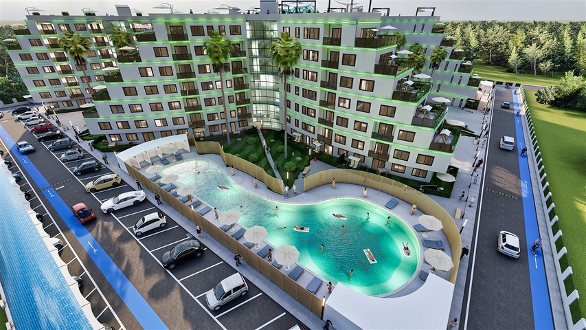 Investitionsprojekt im Wohnbezirk Zeitinlik - Antalya 