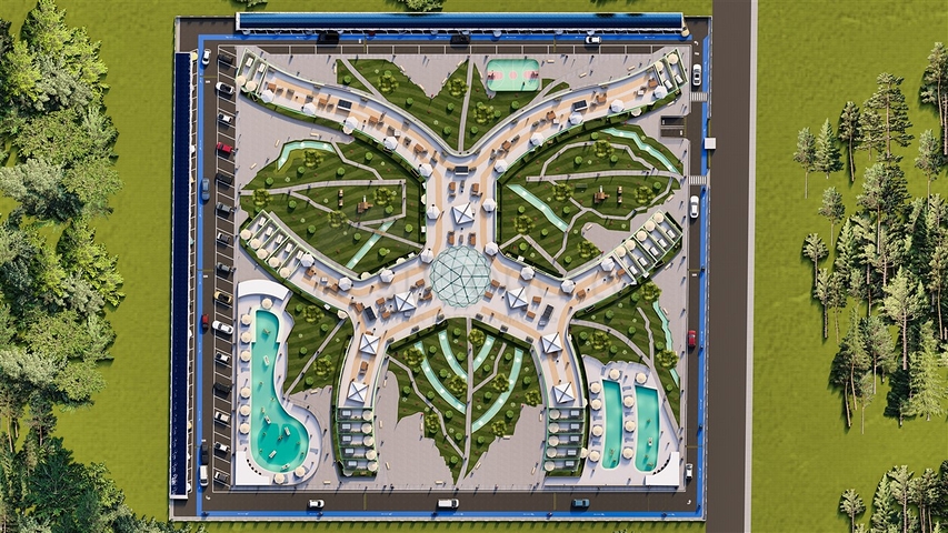 Investitionsprojekt im Wohnbezirk Zeitinlik - Antalya 