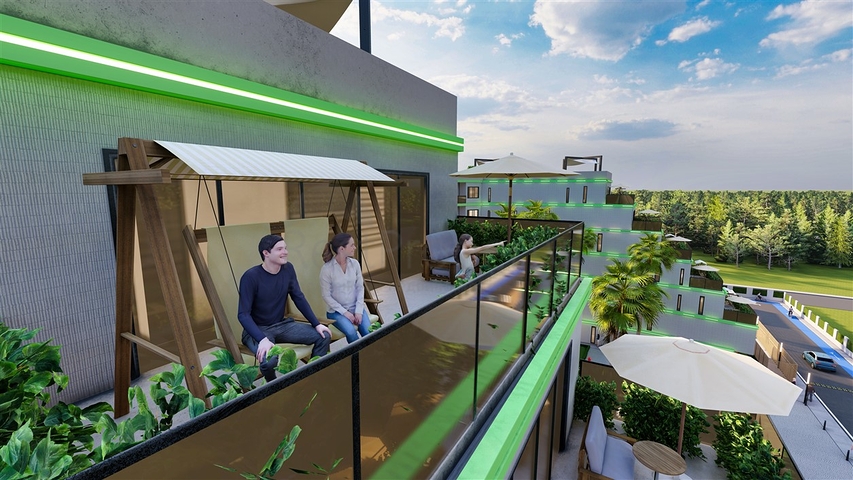 Investitionsprojekt im Wohnbezirk Zeitinlik - Antalya 