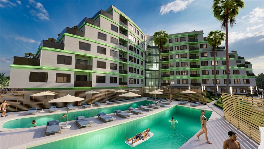 Investitionsprojekt im Wohnbezirk Zeitinlik - Antalya 