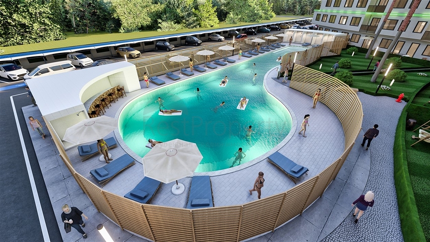 Investitionsprojekt im Wohnbezirk Zeitinlik - Antalya 