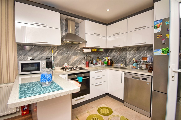 Wohnung mit 3+1 Grundriss in der Wohngegend Persimmon - Antalya