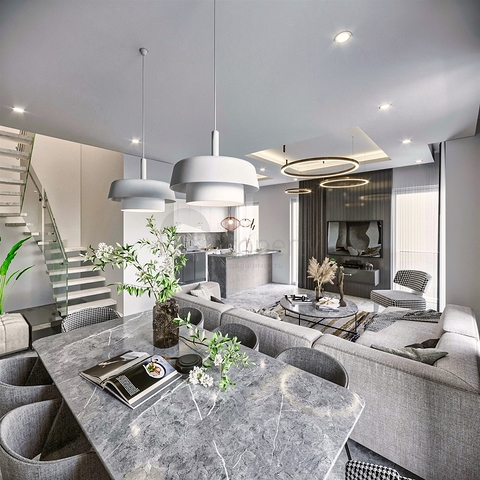 Investitionsprojekt im Wohnbezirk Uschgen - Antalya 