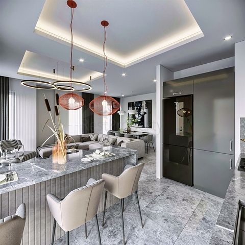 Investitionsprojekt im Wohnbezirk Uschgen - Antalya 