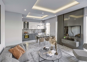 Investitionsprojekt im Wohnbezirk Uschgen - Antalya 