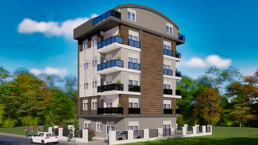 1+1 und 2+1 Wohnungen im Wohnbezirk Kyzylaryk - Antalya 