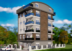 1+1 und 2+1 Wohnungen im Wohnbezirk Kyzylaryk - Antalya 