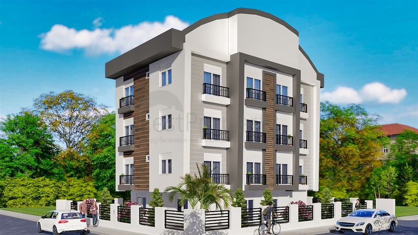 Apartments mit 1+1 Grundriss im Stadtteil Kepez - Antalya 