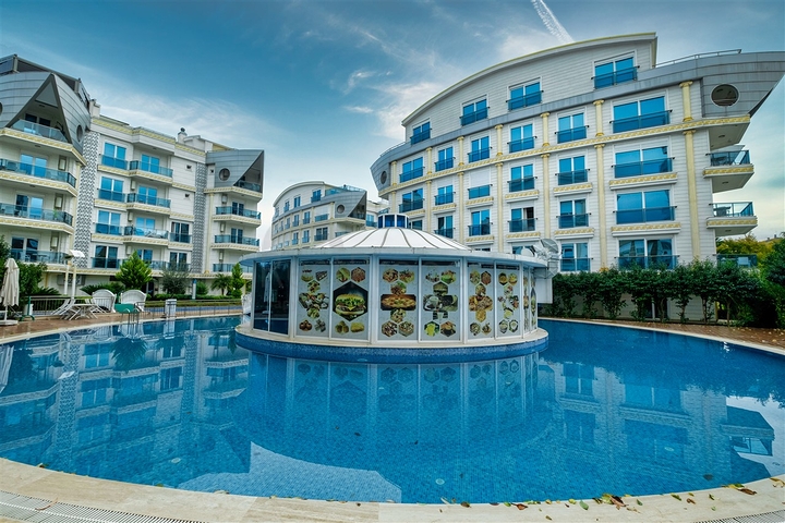 2+1-Apartments in der Wohngegend Persimmon - Antalya 