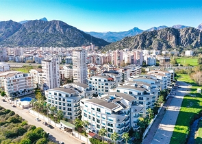 2+1-Apartments in der Wohngegend Persimmon - Antalya 
