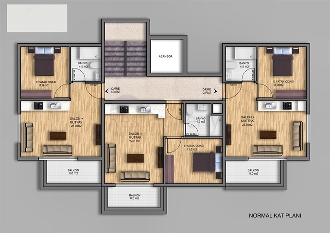 Investitionsprojekt in Altyntaş - Antalya