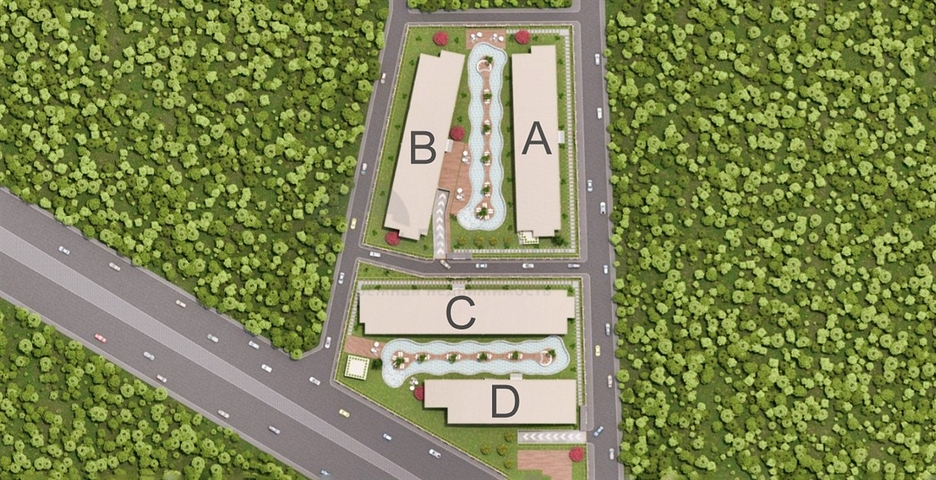 Investitionsprojekt im Wohnbezirk Güzeloba - Antalya