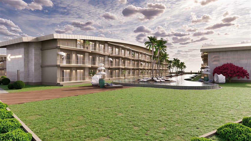 Investitionsprojekt im Wohnbezirk Güzeloba - Antalya