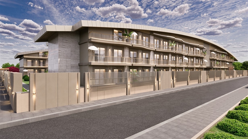 Investitionsprojekt im Wohnbezirk Güzeloba - Antalya