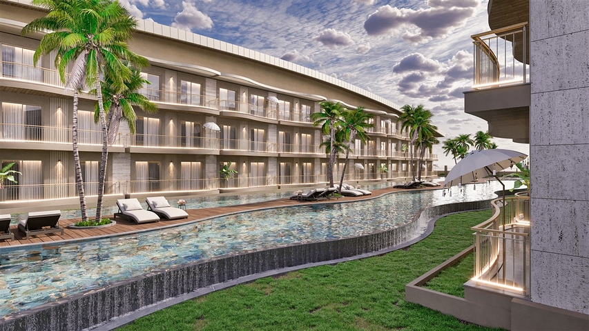 Investitionsprojekt im Wohnbezirk Güzeloba - Antalya