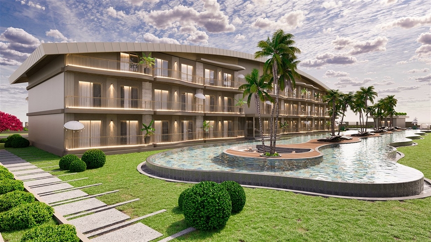 Investitionsprojekt im Wohnbezirk Güzeloba - Antalya