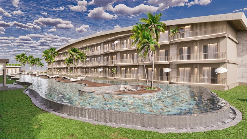 Investitionsprojekt im Wohnbezirk Güzeloba - Antalya