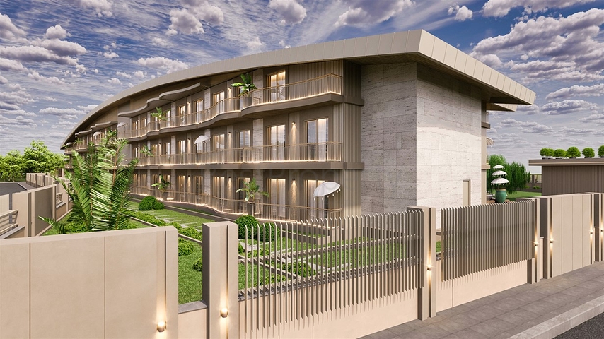 Investitionsprojekt im Wohnbezirk Güzeloba - Antalya