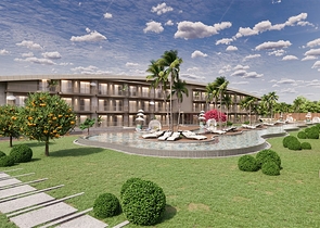 Investitionsprojekt im Wohnbezirk Güzeloba - Antalya