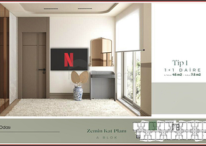 Investitionsprojekt im Wohnbezirk Güzeloba - Antalya