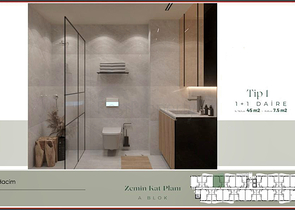 Investitionsprojekt im Wohnbezirk Güzeloba - Antalya