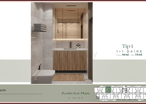 Investitionsprojekt im Wohnbezirk Güzeloba - Antalya