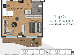 Investitionsprojekt im Wohnbezirk Güzeloba - Antalya
