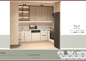 Investitionsprojekt im Wohnbezirk Güzeloba - Antalya