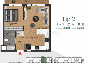 Investitionsprojekt im Wohnbezirk Güzeloba - Antalya