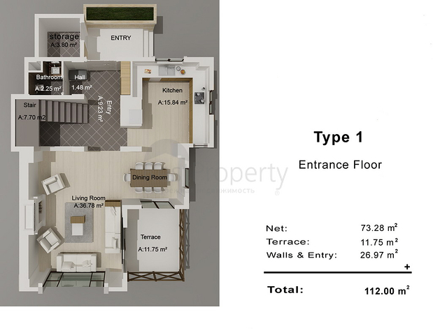Villen im Stadtteil Hadjisekiller - Antalya