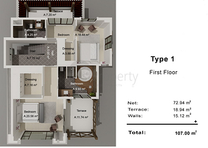 Villen im Stadtteil Hadjisekiller - Antalya