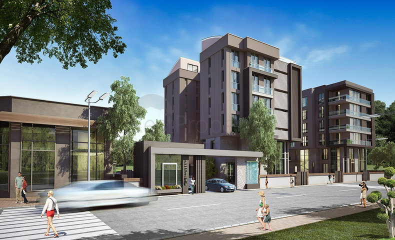 Apartments mit 4+1 und 5+1 Duplex im Wohnbezirk Altynova - Antalya