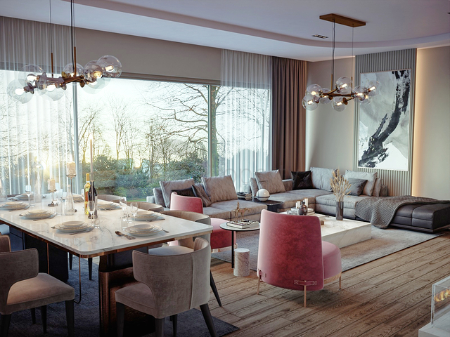 Apartments mit 4+1 und 5+1 Duplex im Wohnbezirk Altynova - Antalya