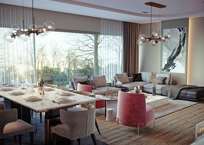 Apartments mit 4+1 und 5+1 Duplex im Wohnbezirk Altynova - Antalya