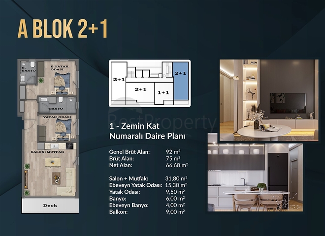 Investitionsprojekt in Altyntaş - Antalya