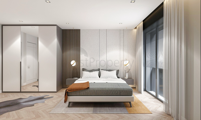 5+1-Villen in einem Komplex in der Region Doshemealty - Antalya