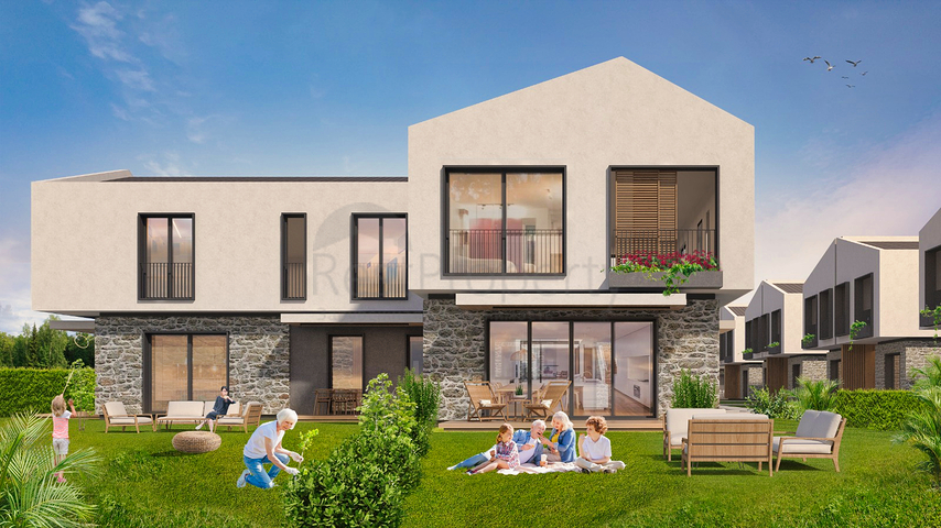 5+1-Villen in einem Komplex in der Region Doshemealty - Antalya