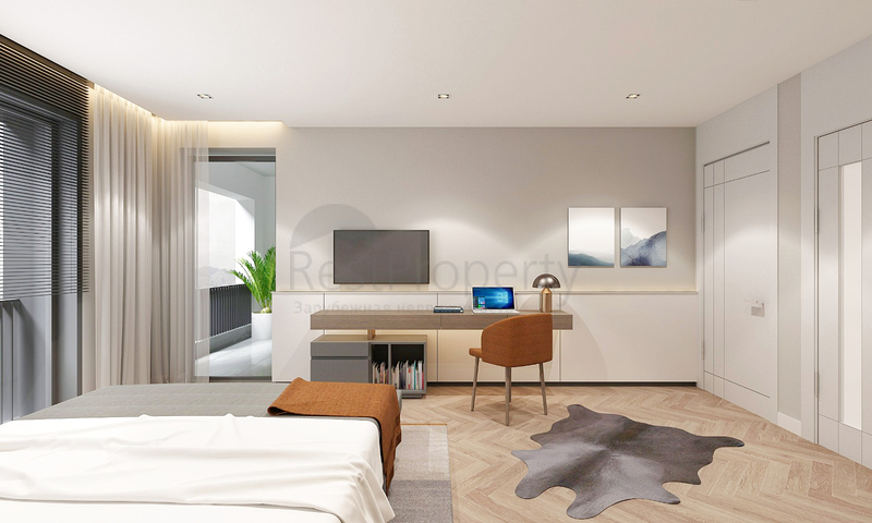 5+1-Villen in einem Komplex in der Region Doshemealty - Antalya